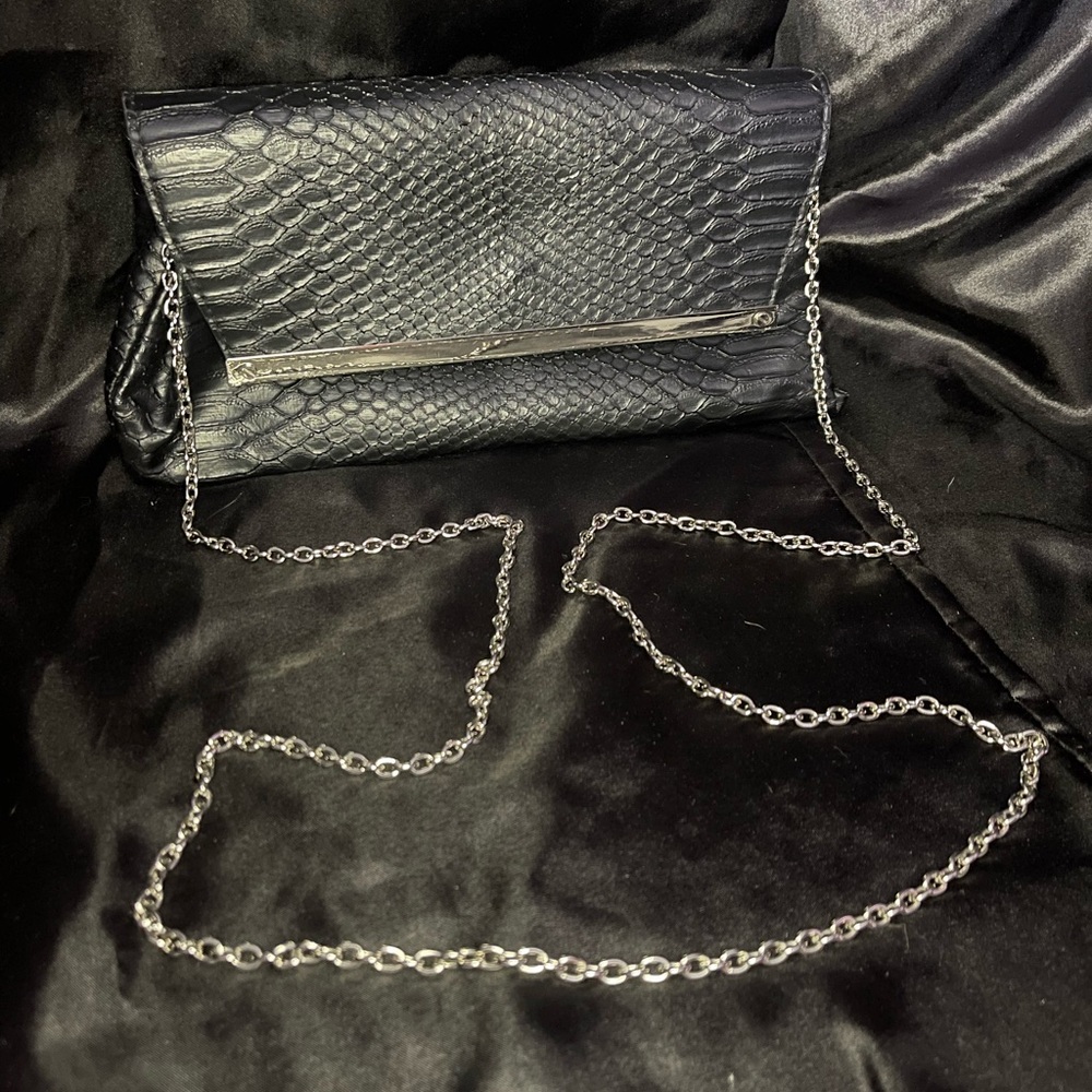 Target Limited Edition black clutch crossbody purse. Used.